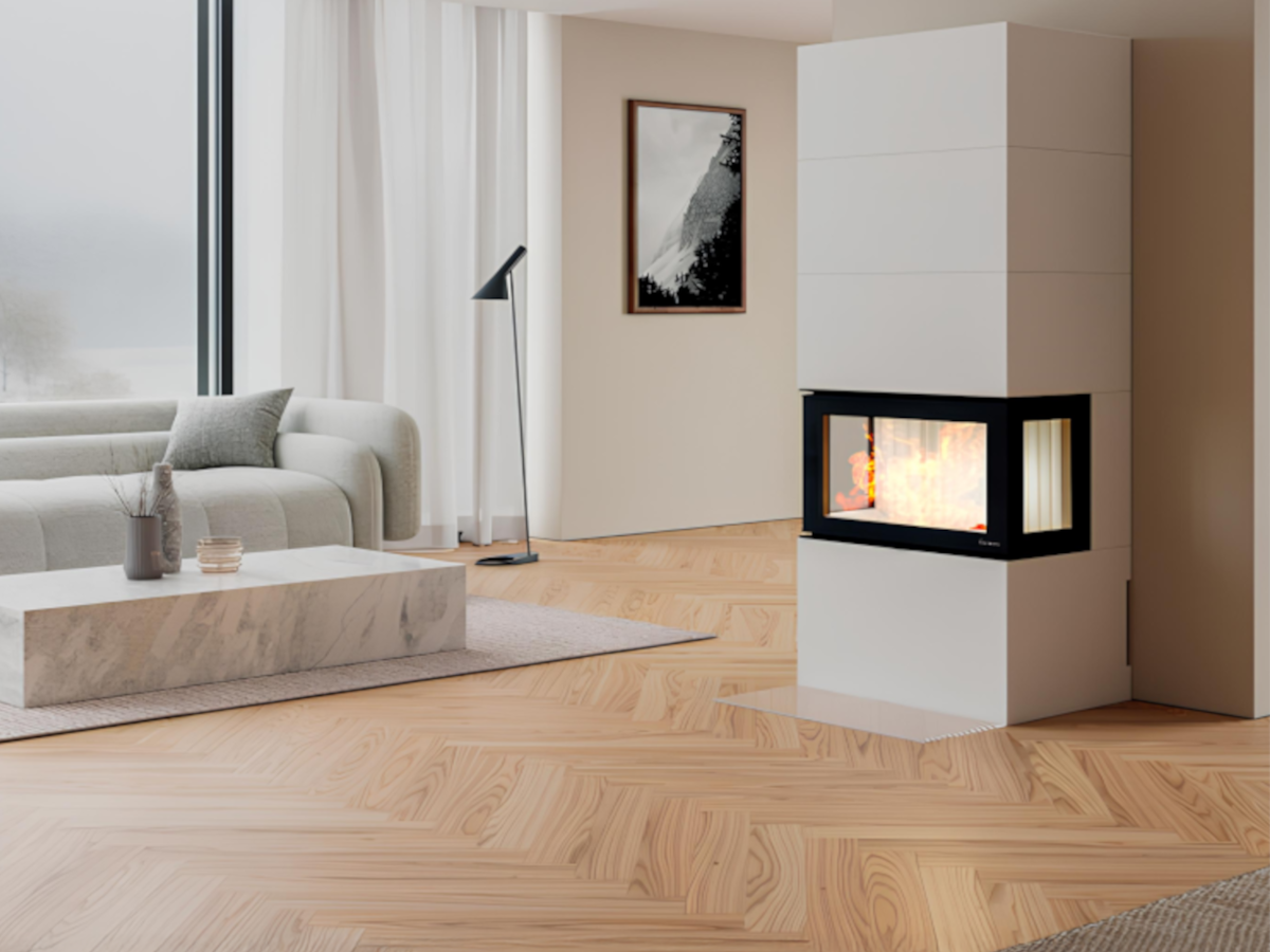 Elementpeis i moderne stue